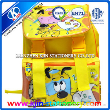 Kjin Stationery Double Shoulder Waterproof School Bag